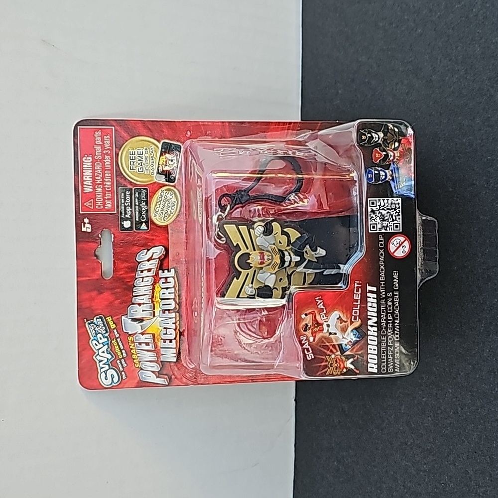 NEW Power Rangers Megaforce Swappz Roboknight Backpack Clip